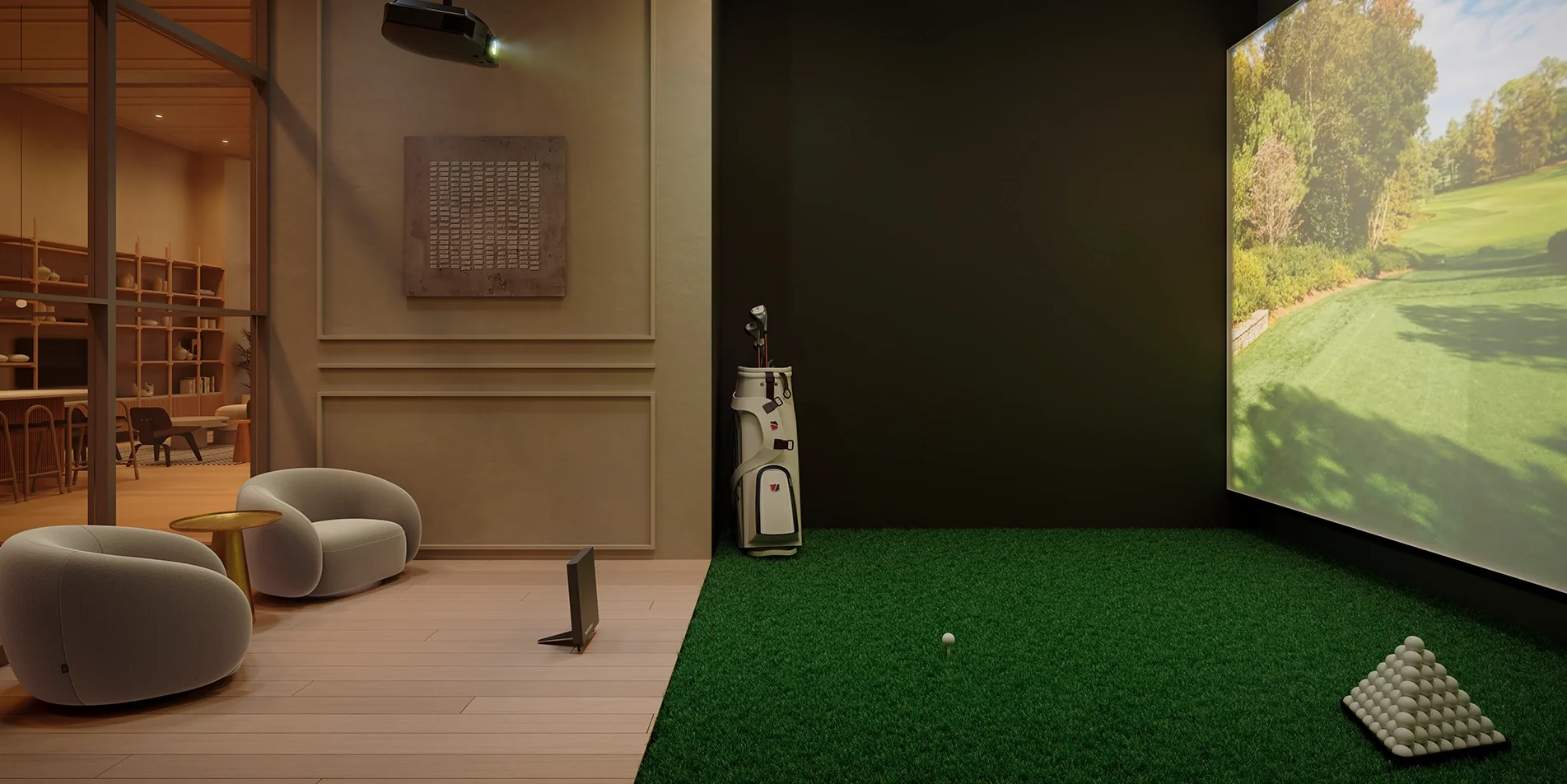 GOLF SIMULATOR